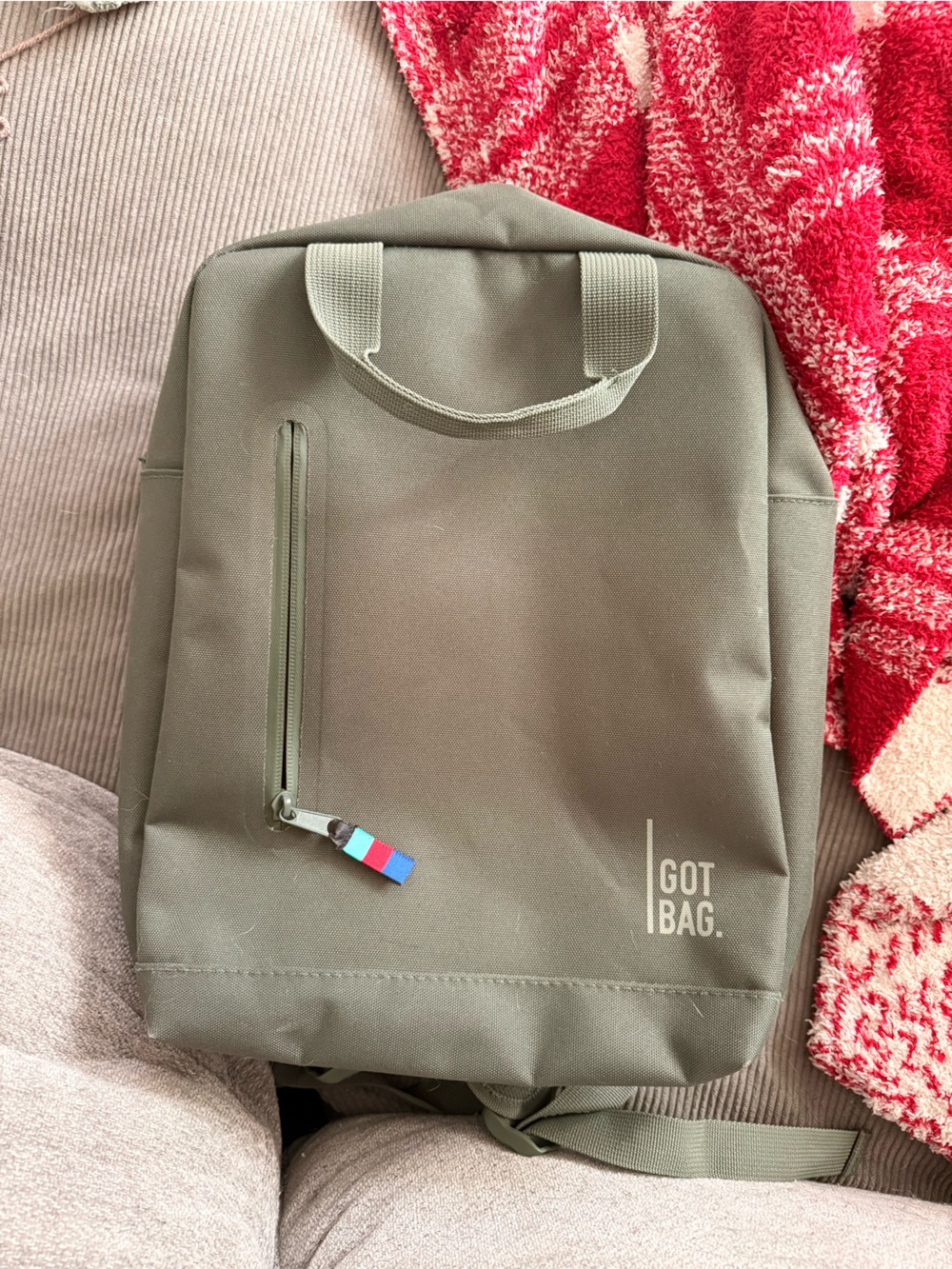 Olive Green Men's Backpack